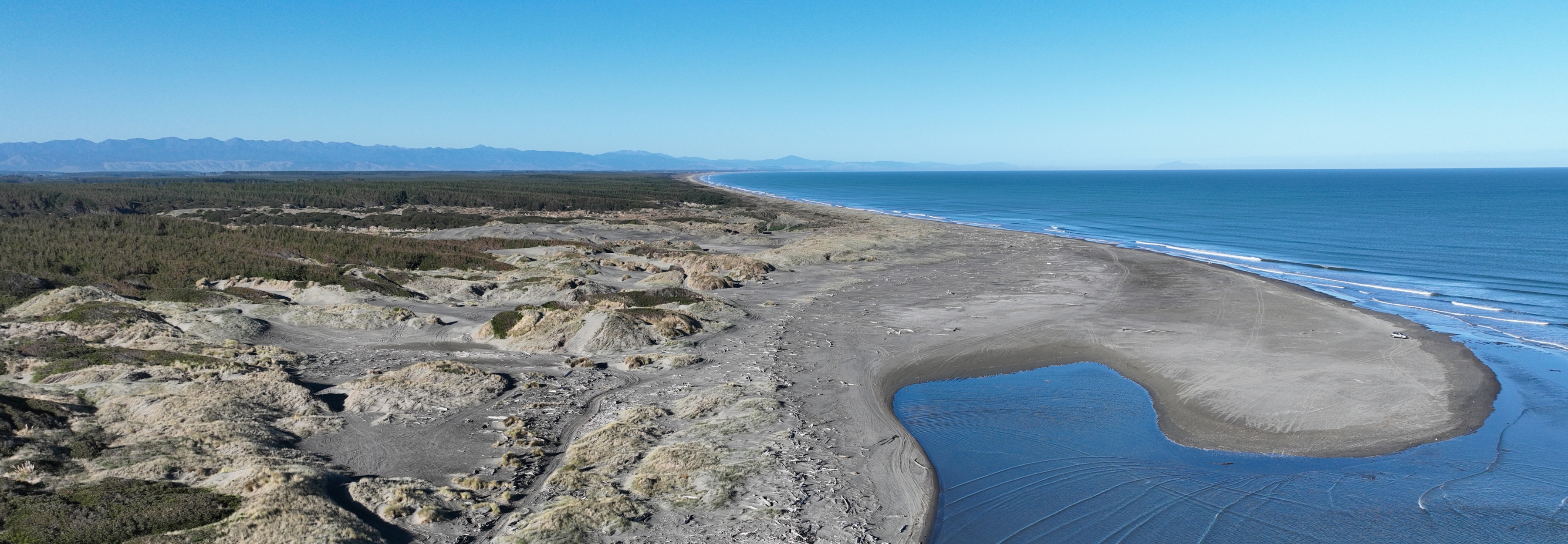 Tangimoana coastline